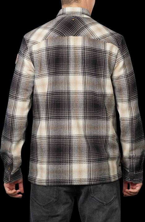Produktbild Pme Legend Heavy Flanel Shirt Check Silver Birch (M)