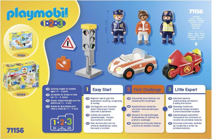 Actual product image Playmobil 71156 Everyday heroes (71156, Playmobil 1.2.3)