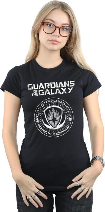 Image du produit - T-shirt GUARDIANS OF THE GALAXY VOL. DISTRESSED SEAL - Femme (L)