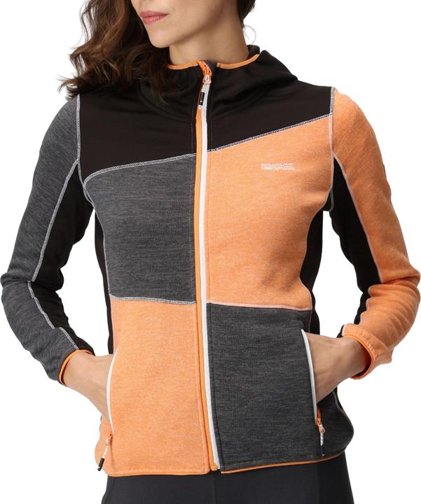 Actual product image Regatta Womens/Ladies Walbury VI Marl Full Zip Fleece Jacket (36 D)