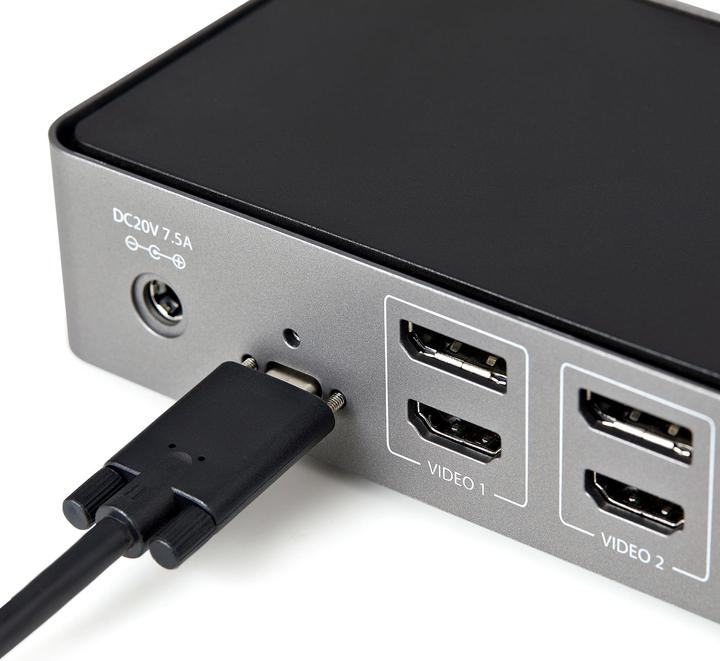 Immagine prodotto StarTech DK31C3HDPDUE (USB-C, USB-A, 14 Porti)