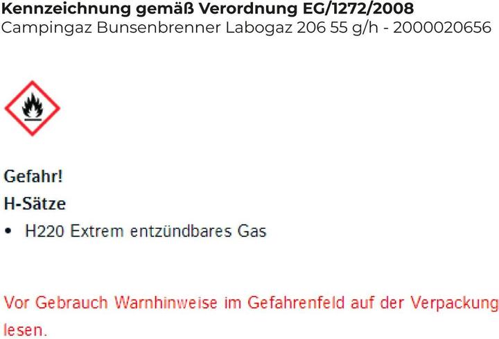 Produktbild Campingaz Labogaz 206