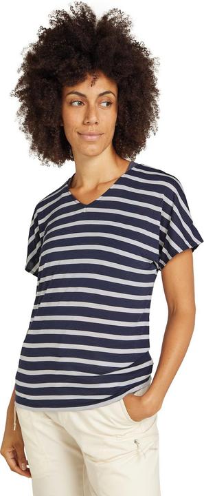 Actual product image Icebreaker Women's 125 CL Drayden Reverse S/S Top Strip (XS)