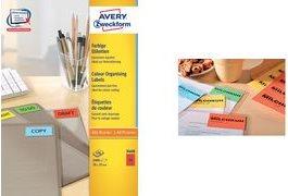 Produktbild Avery Farbige Etiketten