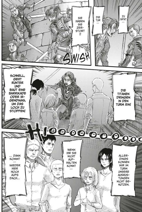 Actual product image Attack on Titan, Band 10 (German, Hajime Isayama, 2015)