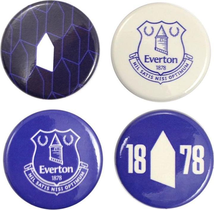 Immagine prodotto Everton FC Distintivo Misura Confezione 4