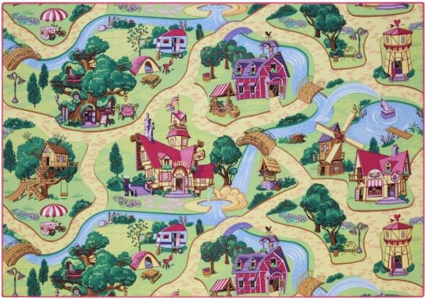 Associated Weavers Bil Legetaeppe Candy Town 140 x 200 cm