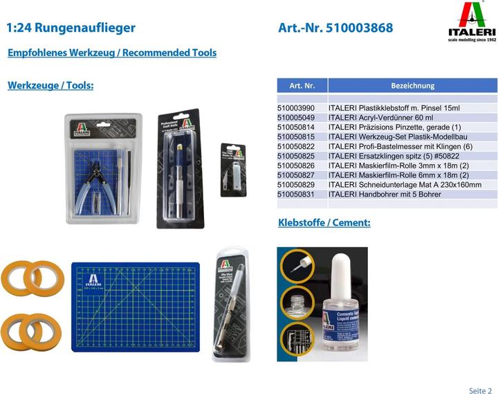 Produktbild Italeri Holztransport-Anhänger