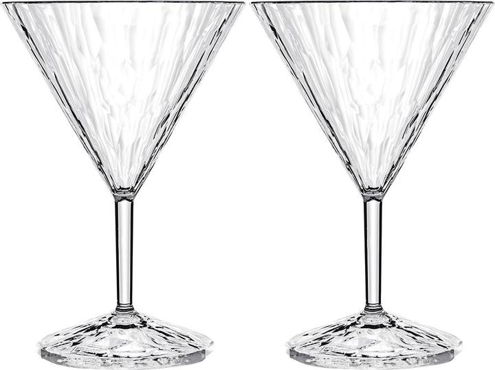 Actual product image Koziol Cocktail glass Superglas Club No. 12, 250 ml, 2 pieces (2.50 dl, 2 x, Martini glasses)