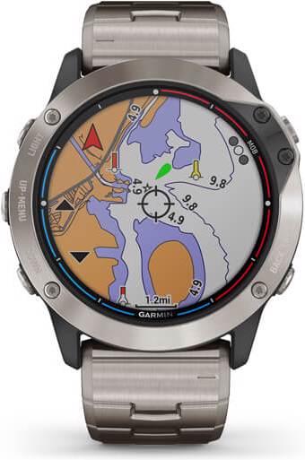 Produktbild Garmin Quatix 6x Solar Titanium (51 mm)