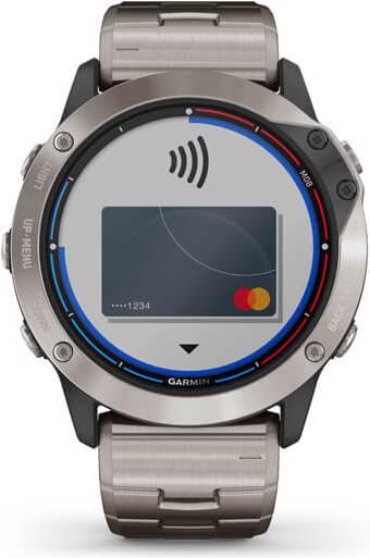 Produktbild Garmin Quatix 6x Solar Titanium (51 mm)