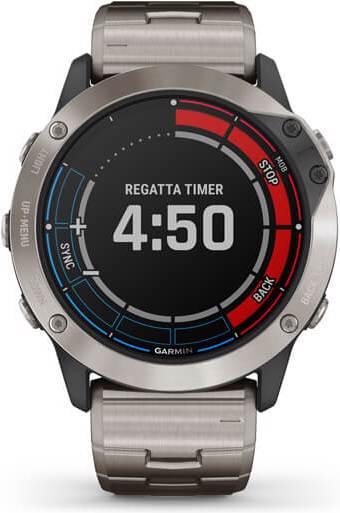 Produktbild Garmin Quatix 6x Solar Titanium (51 mm)