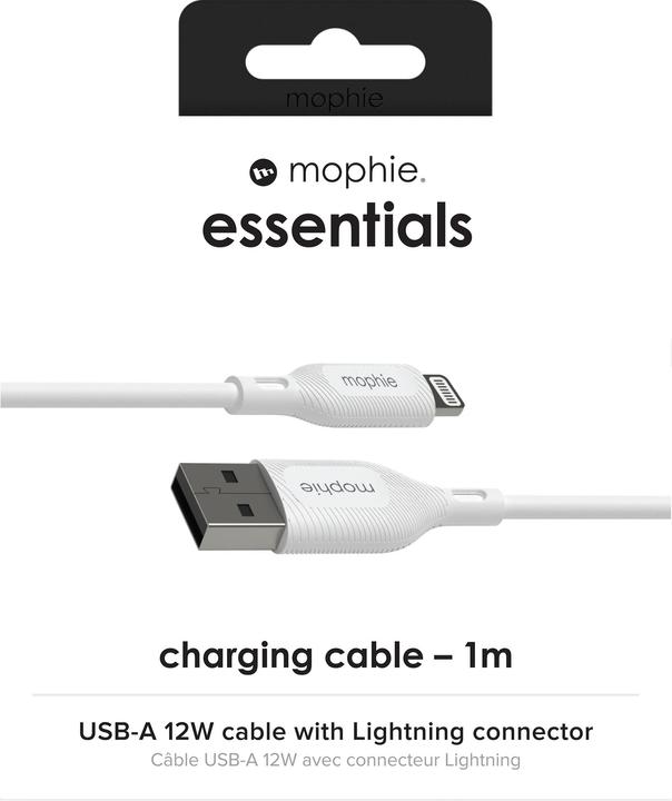 Produktbild mophie charging cables | 1M (1 m, USB 2.0)