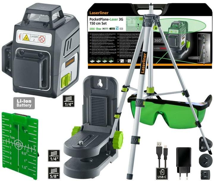 Produktbild Laserliner PocketPlane-Laser 3G Set