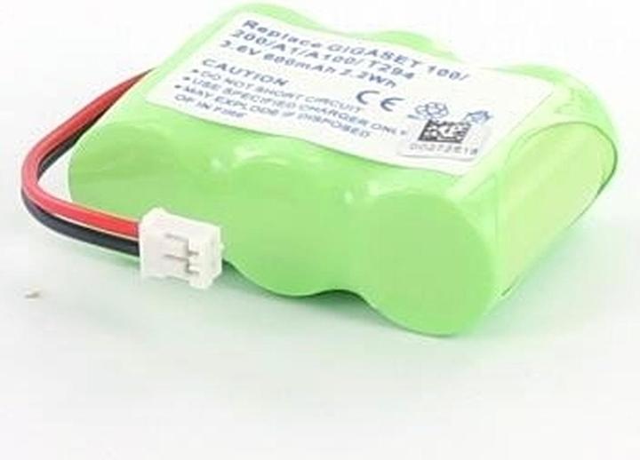 Image du produit AGI 1329 - Batterie - SIEMENS GIGASET 100 - Vert - Nickel Métal Hydrure (NiMH) - 600 mAh