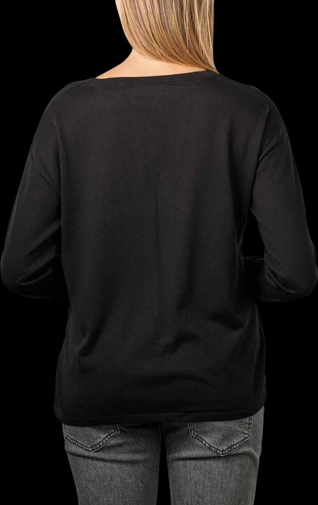 Produktbild Armedangels Laarni Pullover Long Sleeve Black (XS)