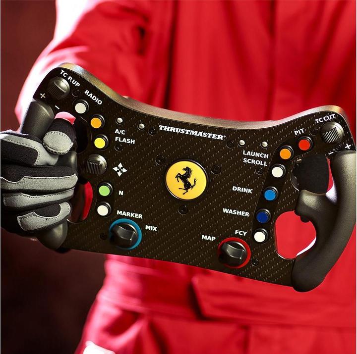 Actual product image Thrustmaster AddOn Thrustm. Ferrari F488 GT3 Steering Wheel KON/PC (PS4, PS5, Xbox One S, PC, Xbox Series X)