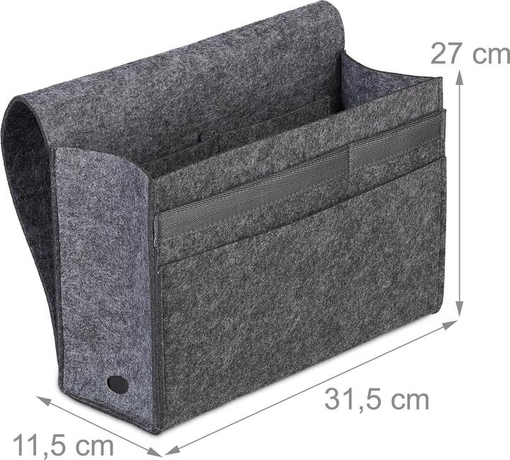 Immagine prodotto Relaxdays Borsa da-letto (1 x, 31,5 x 5 x 27 cm)