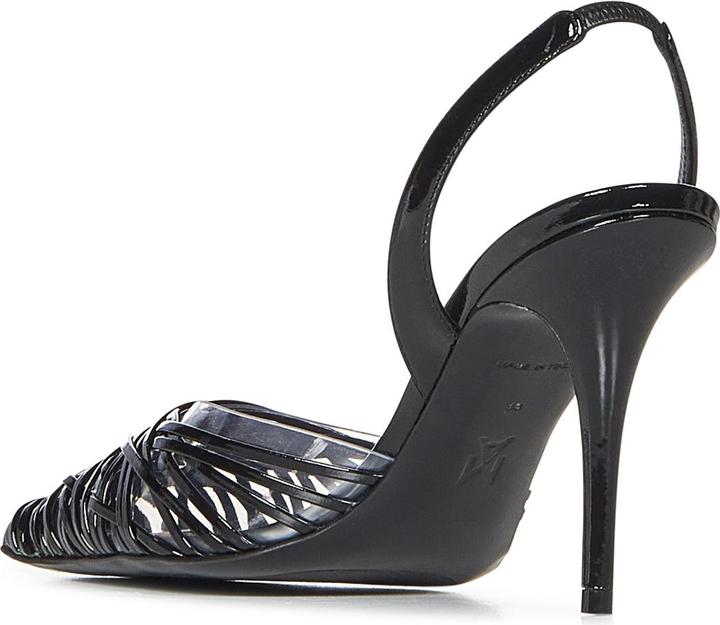 Actual product image Amina Muaddi With Heel Black (38)