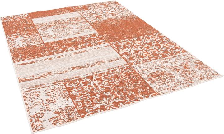 Image du produit Pergamon Tapis d'intérieur et d'extérieur Flatweave Carpetto Patchwork (140 x 200 cm)