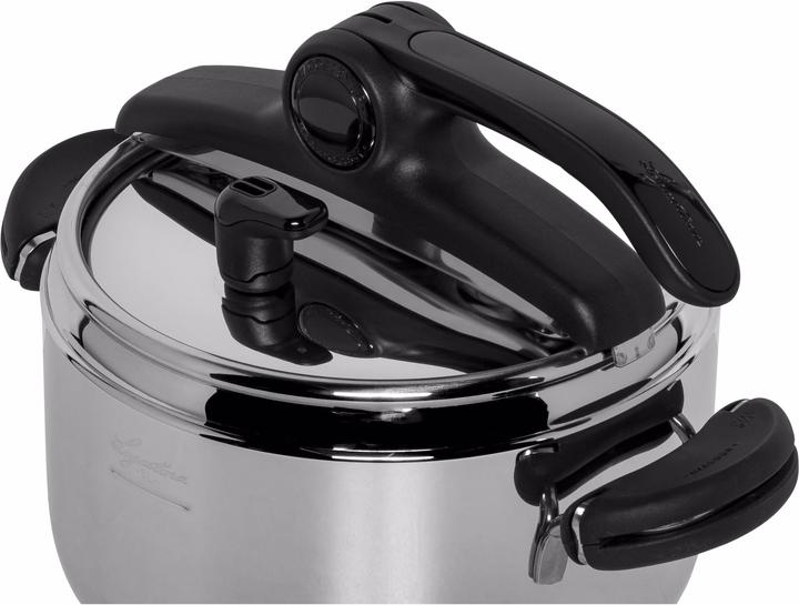 Image du produit Lagostina Autocuiseur Mia, 22 cm, 5 L (22 cm, Cuiseur à vapeur, Acier inoxydable)