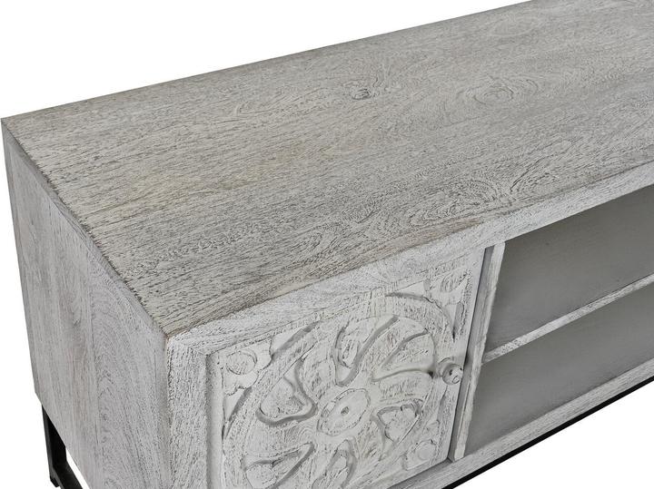 Actual product image DKD Home Decor TV furniture Metal Mango wood (130 x 40 x 55 cm) (130 x 40 x 55 cm)