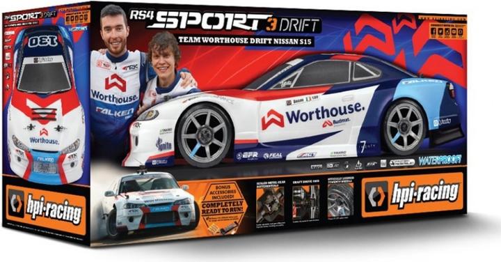 Image du produit HPI RS4 SPORT 3 Drift Nissan S15 (RTR Prêt à fonctionner)
