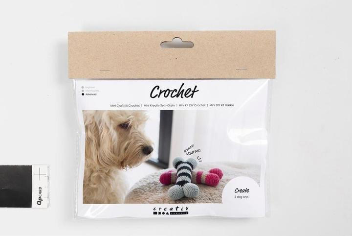 Actual product image Creativ Company Craft kit crochet dog bone