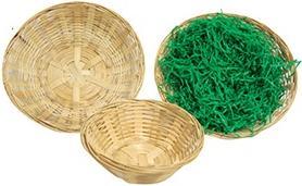 Produktbild Braun Osterkorb Bambus natur (1 x, 20 x 20 x 20 cm)