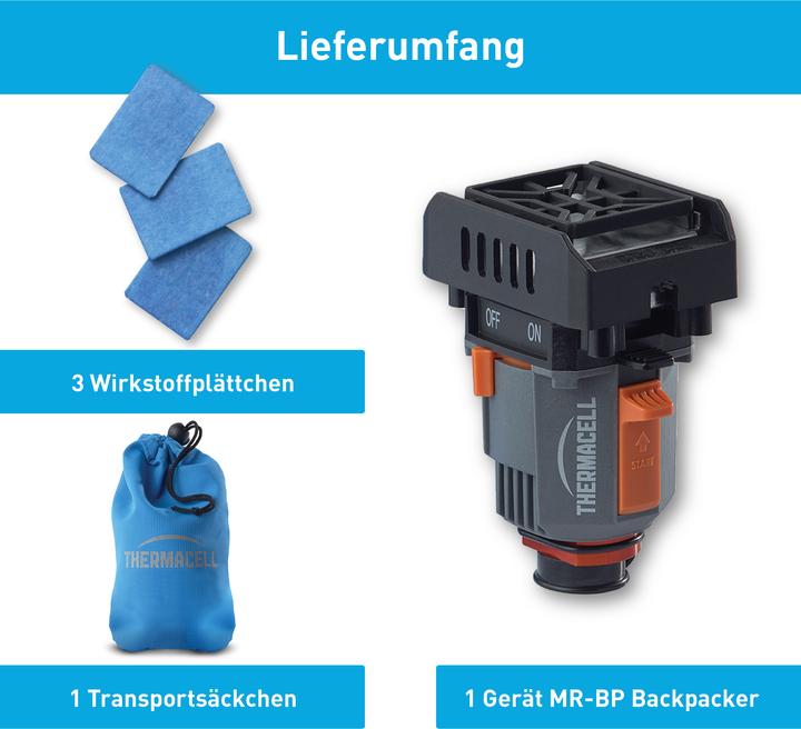 Actual product image Thermacell Camping Backpacker MR-BP