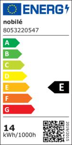Energy Label Nobile LED panel light 14W 3000-5700K 1300lm 1561560547 (1350 lm)