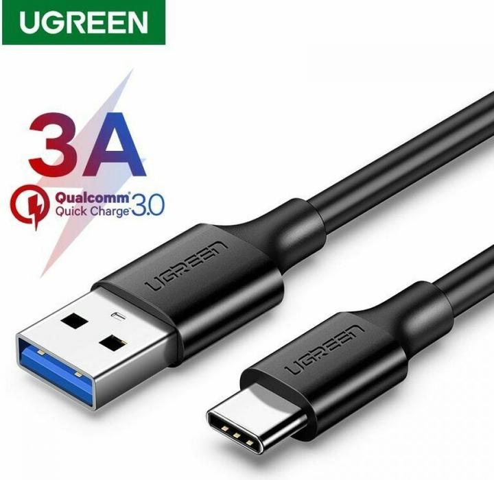Productafbeelding Ugreen USB-C naar USB-A 3.0 3A datakabel (1 m, USB 3.0)