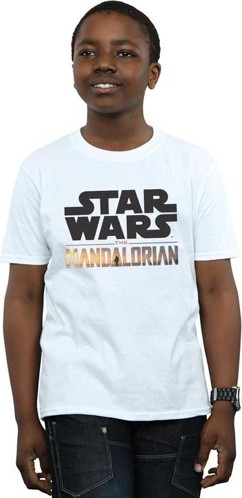 Image du produit Star Wars - T-shirt THE MANDALORIAN LOGO - Garçon (152, 158)