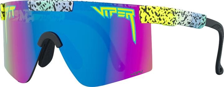 Actual product image Pit Viper The Rec Beach Original Polarized Blue-Purple Narro (Rainbow chrome, Rainbow)
