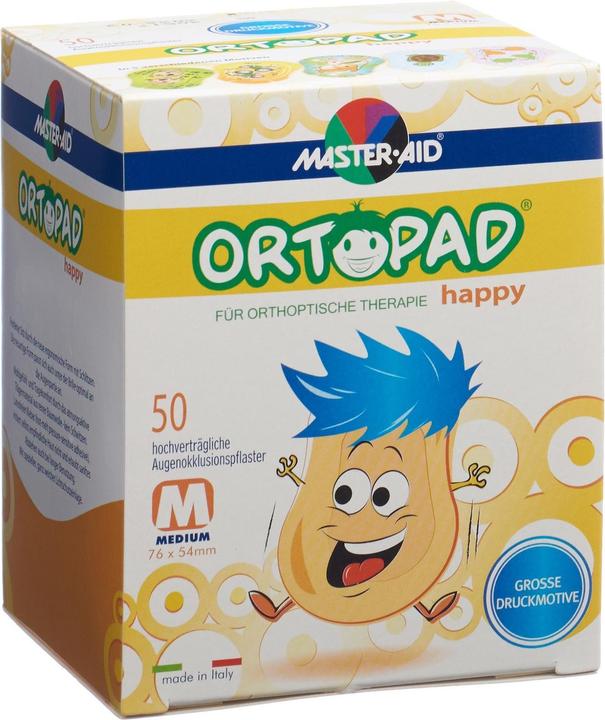 Produktbild Master Aid Augenpflaster Happy Medium 50 Stück (50 x)