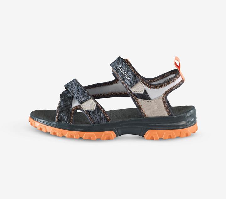Produktbild Quechua Sandalen Kinder Wandern - NH500 grau/schwarz (28.5)