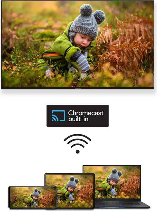 Produktbild Thomson 55UA5S13 TV 139,7 cm (55') 4K Ultra HD Smart TV Wi-Fi Schwarz (55", LED, 4K)