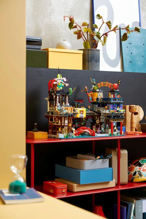 Actual product image LEGO Ninjago - Markets in the City (71799, LEGO Ninjago, LEGO Rare Sets)