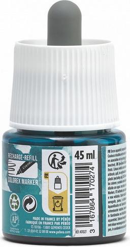Produktbild Pebeo Colorex Wassertinte (orientalisches Blau, 45 ml)