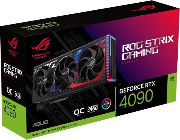 Actual product image ASUS GeForce ROG STRIX RTX 4090 OC Edition (24 GB)