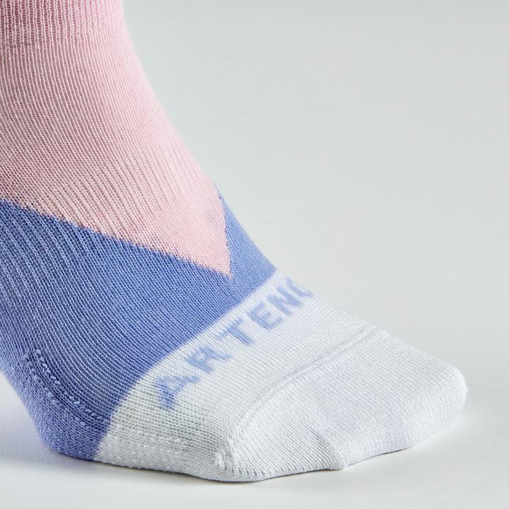 Produktbild Artengo Tennissocken Low 3er-Pack - RS 160 Color Block rosa (35, 38)