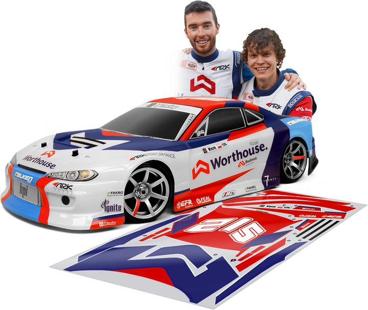Image du produit HPI RS4 SPORT 3 Drift Nissan S15 (RTR Prêt à fonctionner)