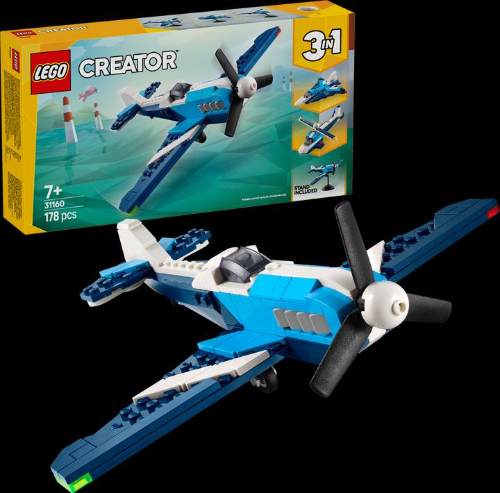 Produktbild LEGO Flieger: Rennflugzug (31160, LEGO Creator Expert)