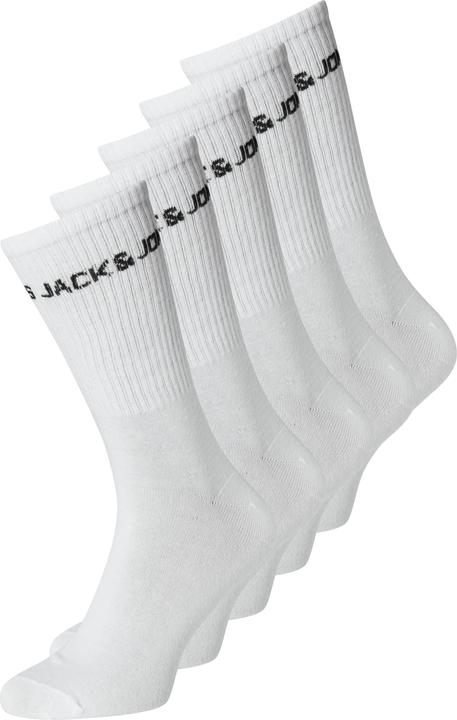 Jack & Jones Jacbasic Logo Tennis Sock 5 Pac Pls Noos