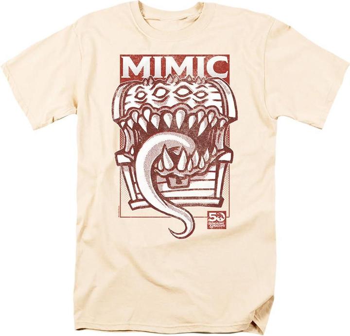 Immagine prodotto Dungeons & Dragons Maglietta 50° Mimico Vintage Uomo (M)