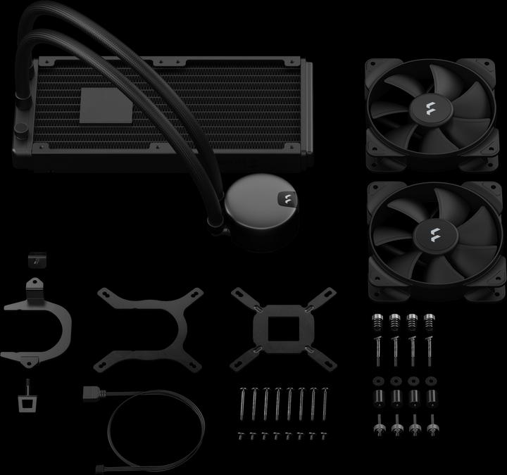 Actual product image Fractal Lumen S24 Water Cooling Unit
