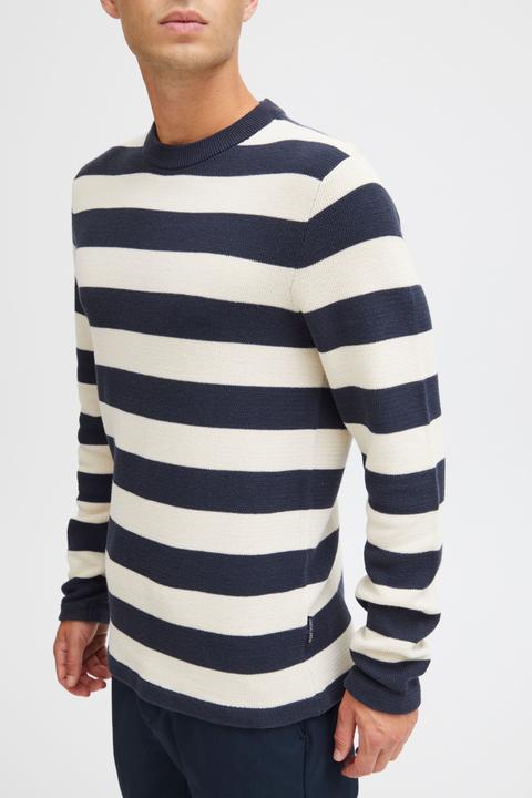 Actual product image Casual Friday CFKarl striped crew neck knit 20505003 (XXL)