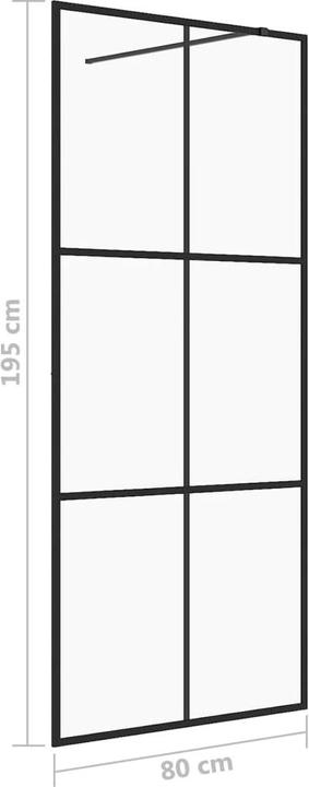 Produktbild VidaXL Gleb (80 cm, 80 cm, 195 cm)
