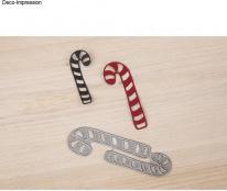 Actual product image Rayher Stanzschablone Zuckerstangen