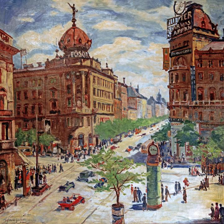 Produktbild Grafika Puzzle 1000 pieces Albert Gleizes - View of Budapest, 1904 (1000 Teile)